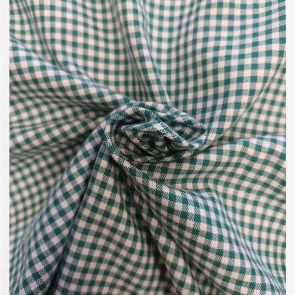 Brooks Brothers Regent Regular Fit Gingham Green Size 17 1/5-4/5 - Picture 4 of 11